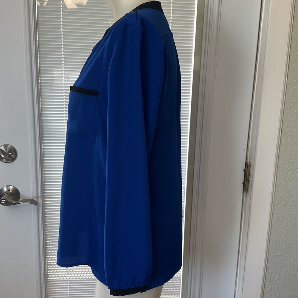 Eclair XS Blouse Royal Blue - Picture 2 of 5